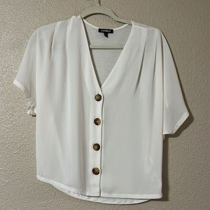 Express Button Down Top ✨